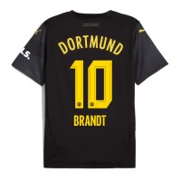 Fotbalové Dres Borussia Dortmund Julian Brandt #10 Venkovní 2024-25 Krátký Rukáv